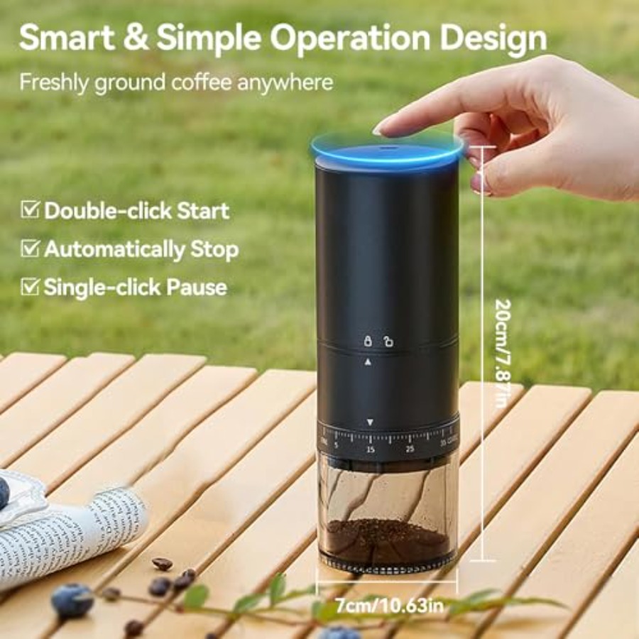 Portable Electric Coffee Grind – Coffee & Tea Garden Lincoln Menu Bewertung und Preis