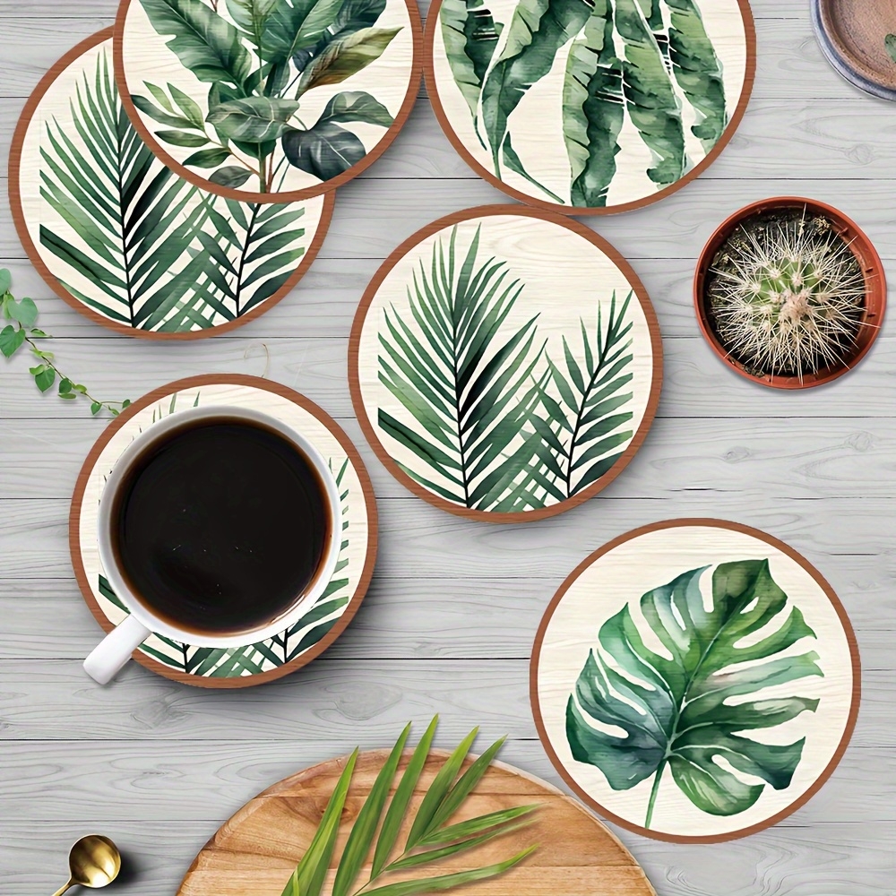 2D Flat 5pcs Tropical Plant gr – Coffee Tea For Plants Bewertung und Preis