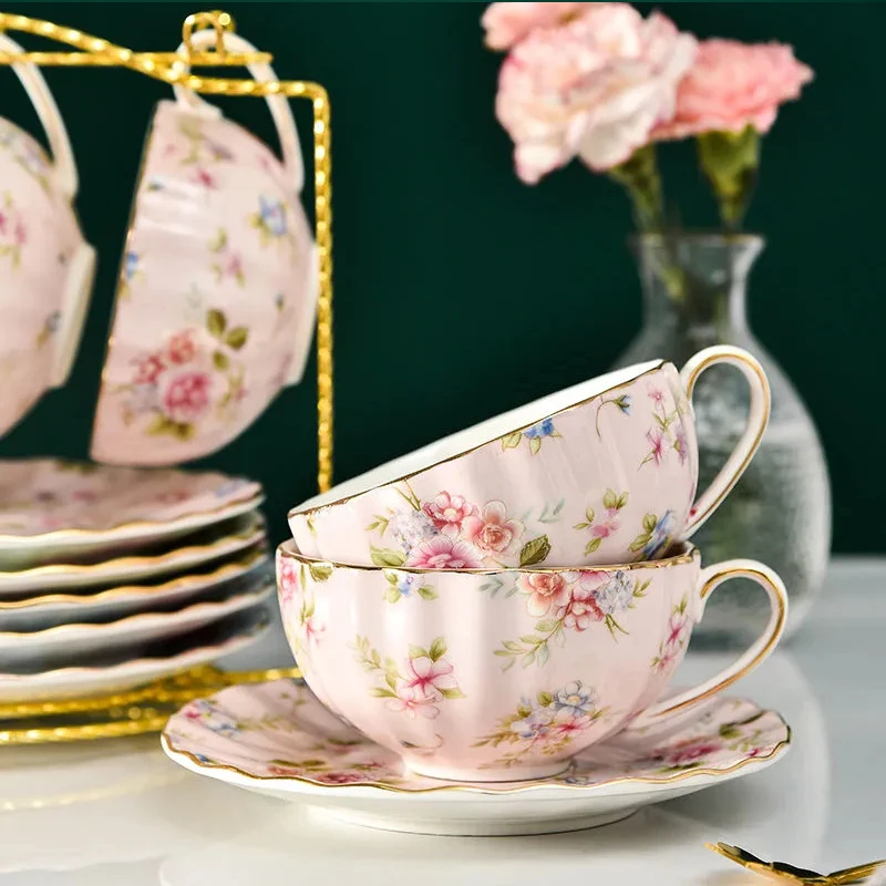 3PCS/Sets Pastoral style Flowe – Coffee Tea Flower Bewertung und Preis