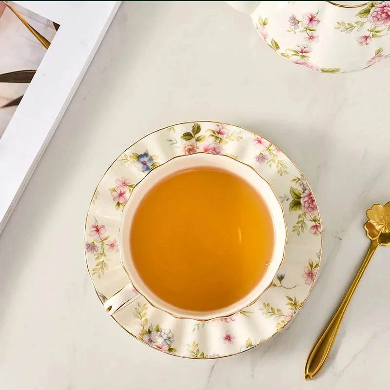 3PCS/Sets Pastoral style Flowe – Coffee Tea Flower Bewertung und Preis