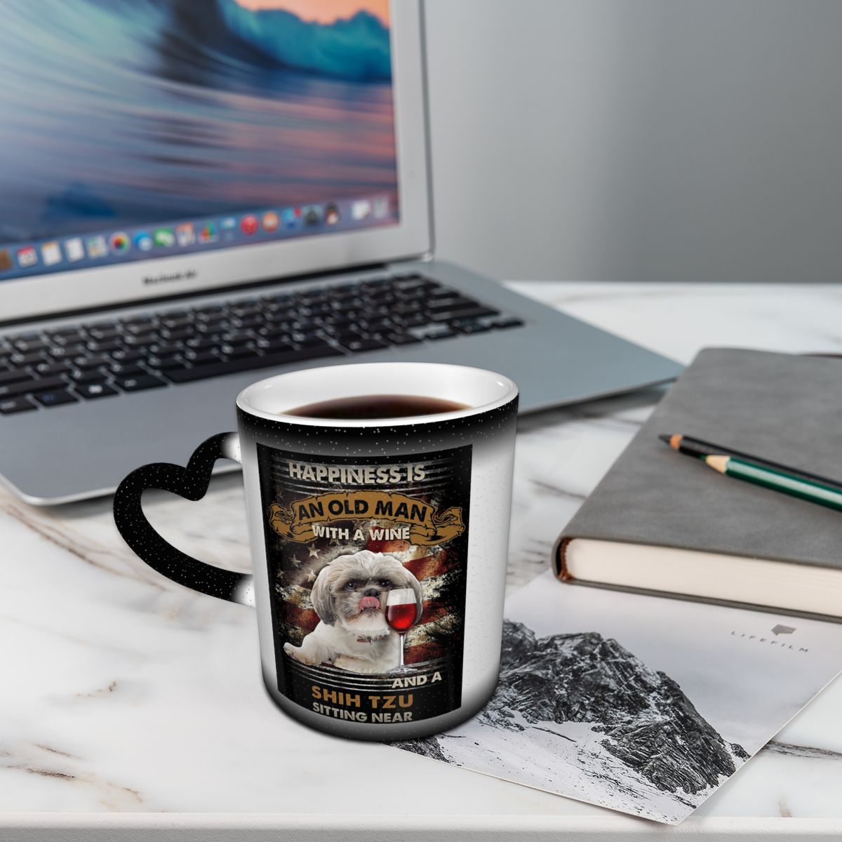 Happiness Is An Old Man With A – Coffee Tea Near Bewertung und Preis