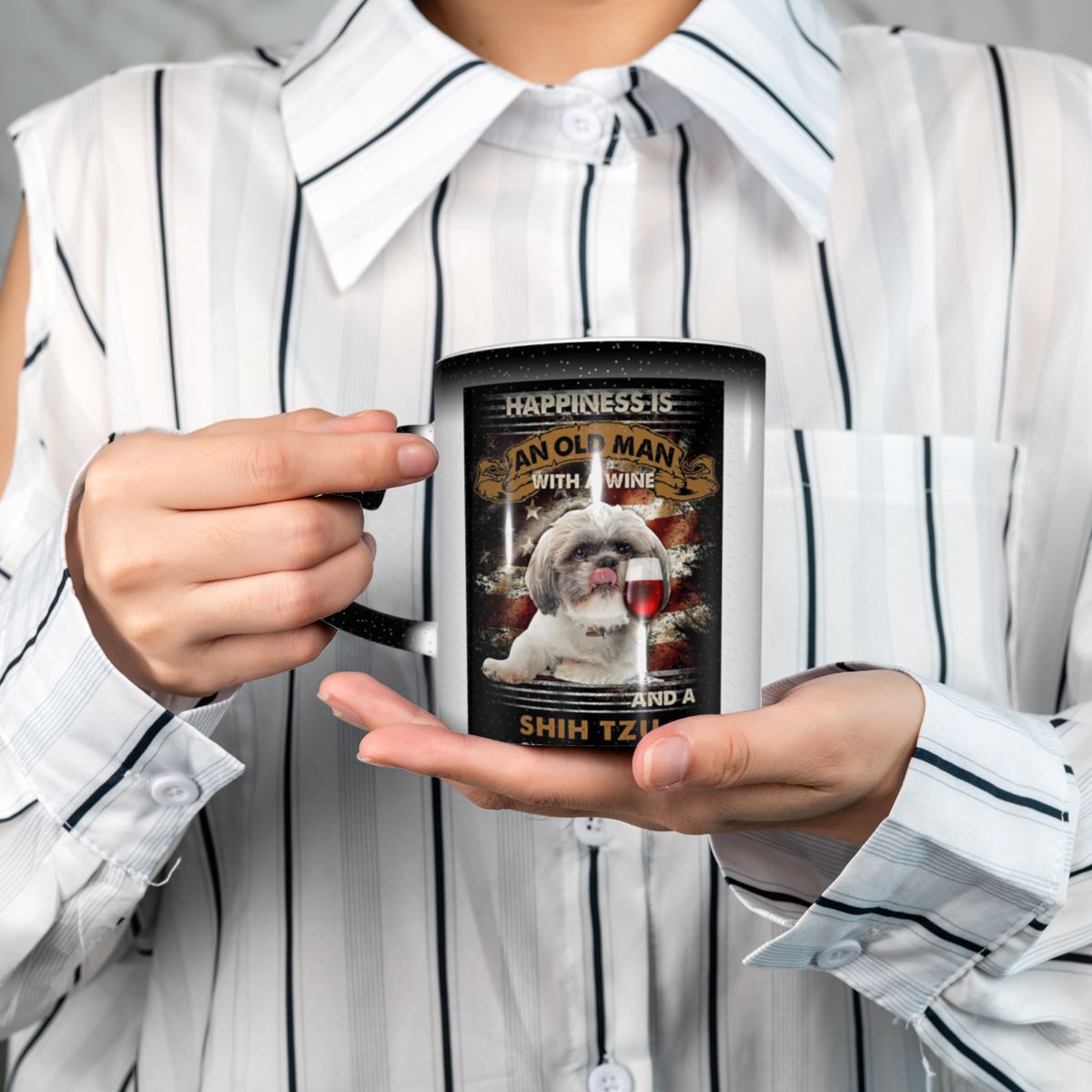 Happiness Is An Old Man With A – Coffee Tea Near Bewertung und Preis