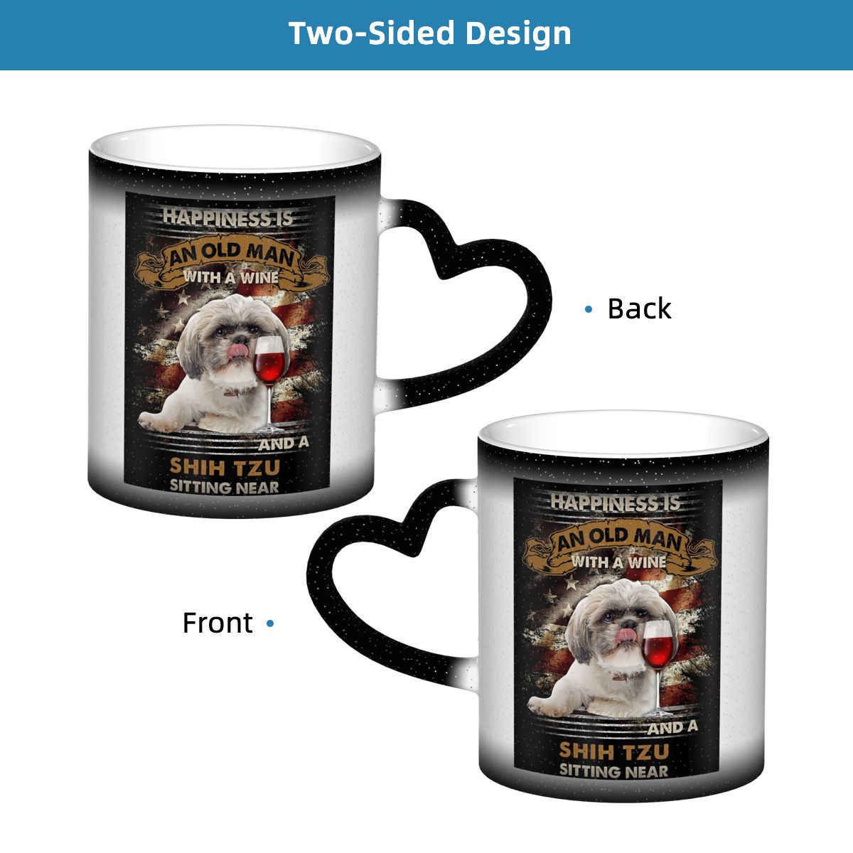 Happiness Is An Old Man With A – Coffee Tea Near Bewertung und Preis
