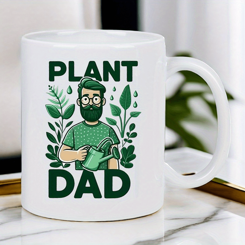 PLANT DAD 11oz Coffee Mug - Tr – Coffee Tea For Plants Bewertung und Preis