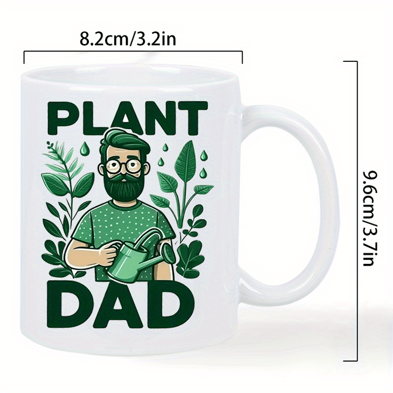 PLANT DAD 11oz Coffee Mug - Tr – Coffee Tea For Plants Bewertung und Preis