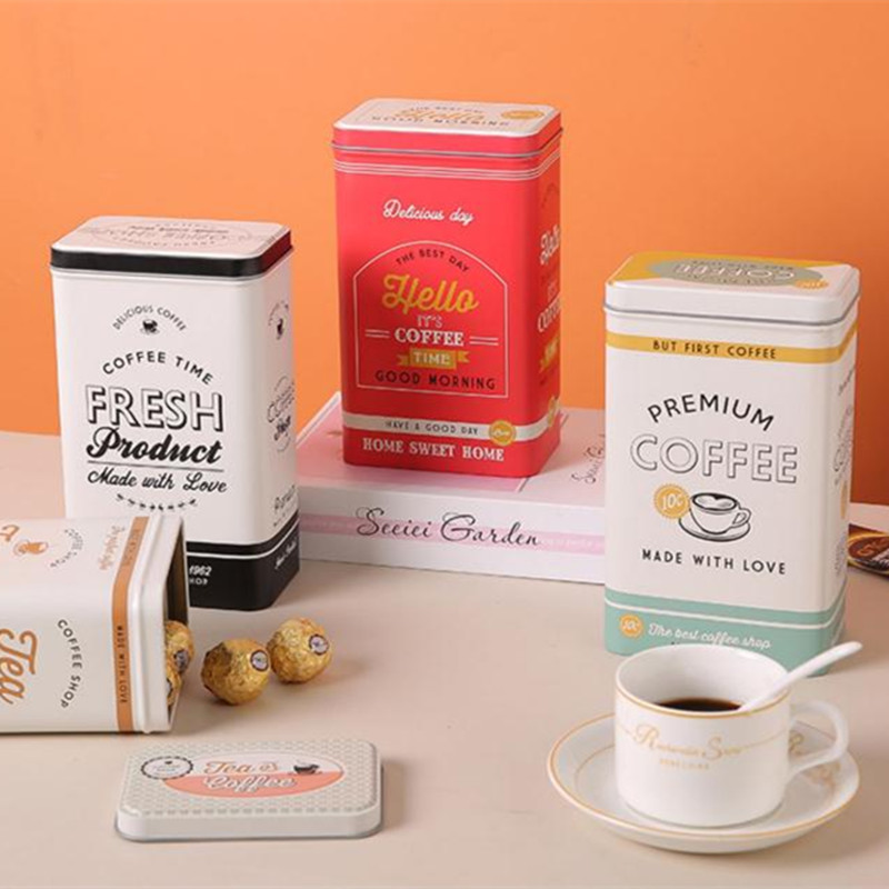 Retro American Square Coffee T – Coffee Tea Containers Bewertung und Preis