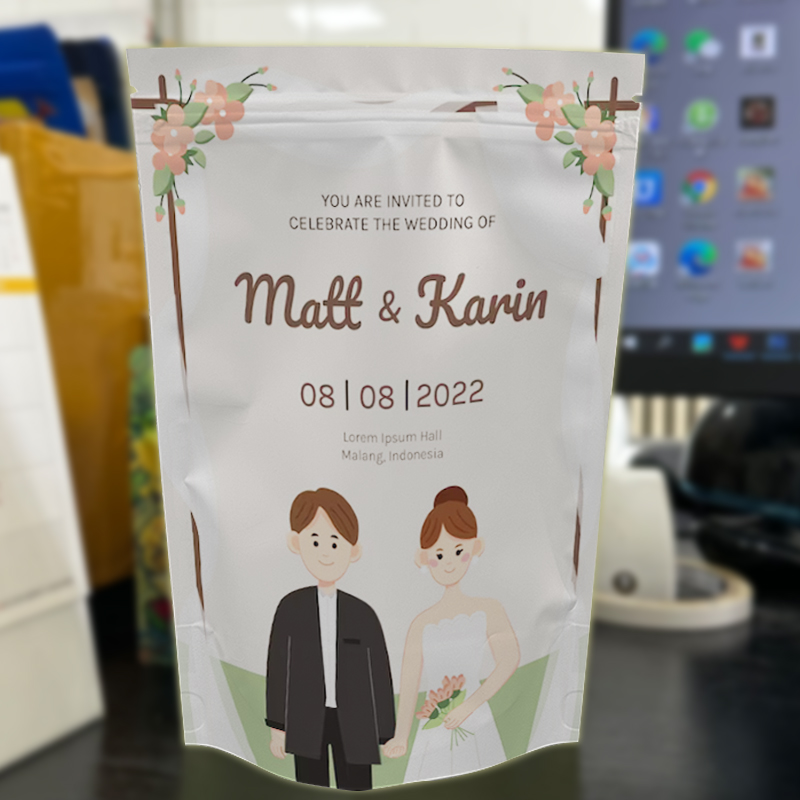 custom printed resealable bags – Coffee Tea Flower Bewertung und Preis