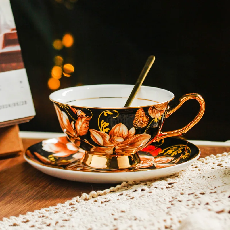 European style palace style po – Coffee Tea Flower Bewertung und Preis