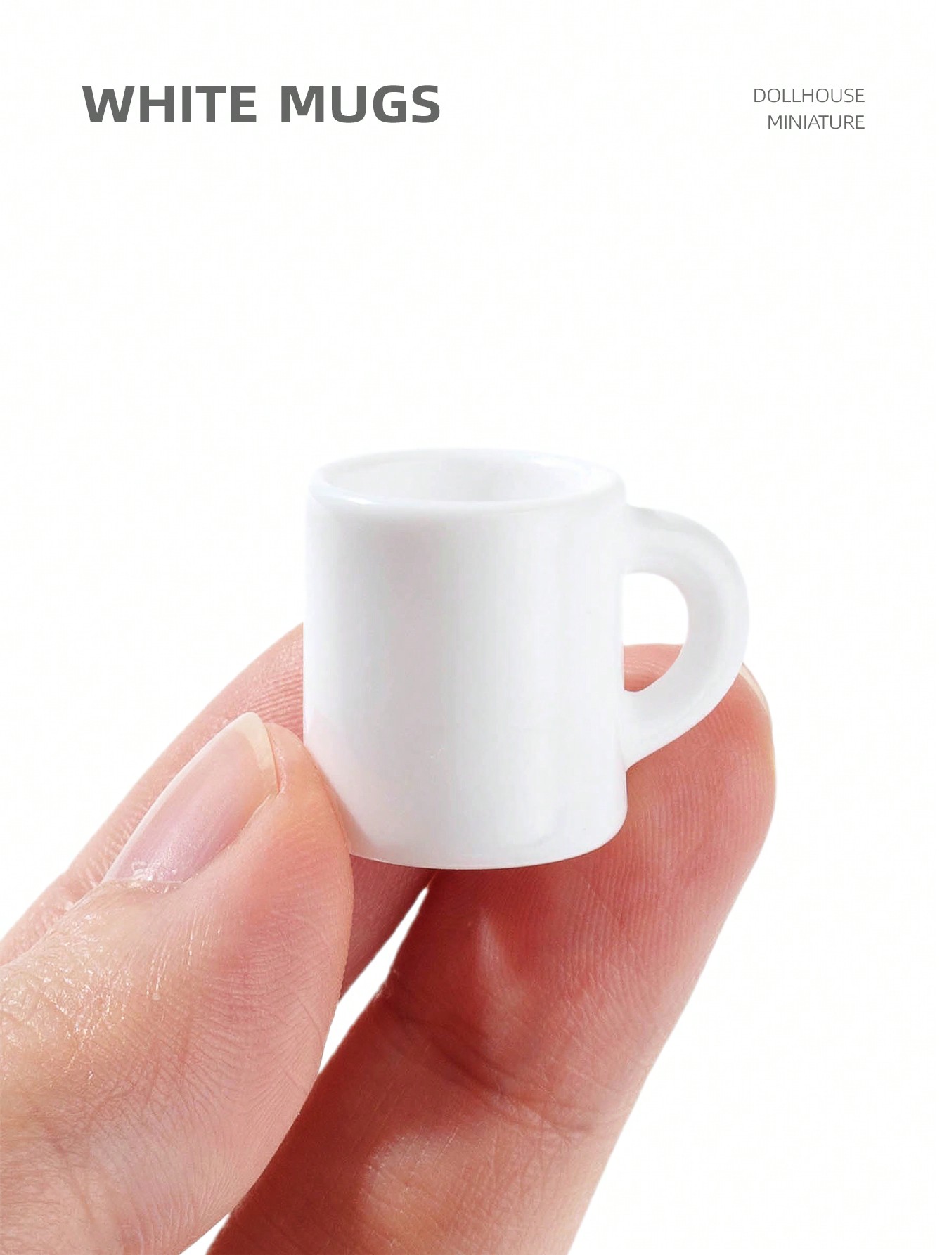 10pcs Dollhouse Miniature Whit – Coffee Tea Mugs Bewertung und Preis
